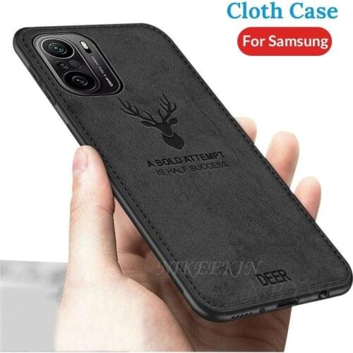 POCO X3 Pro M3 F3 F2 Deer Cloth Cases For Xiaomi Redmi 9T 9AT 9C NFC 8A Redmi Note 10 Pro Note 10S 9S 8T 8 9 Pro Max Soft Cover