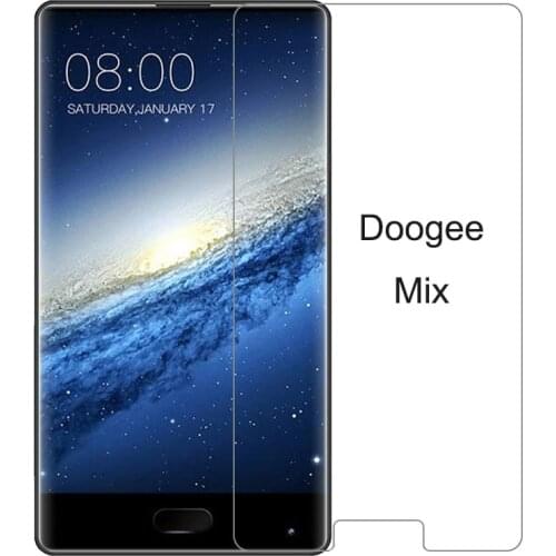 For Doogee MIX MIX2 MIX 2 Doogee VE Tempered Glass 9H 2.5D High Quality Explosion-proof Protector Film for Doogee Smartphones