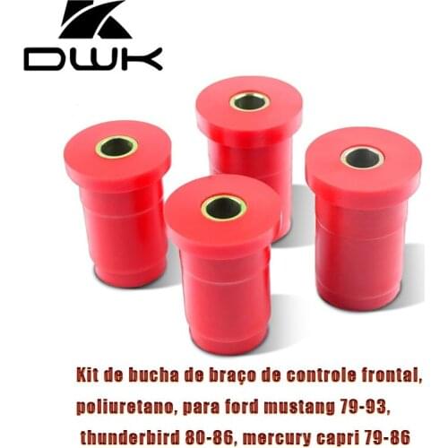 DWK-Polyurethane Front Control Arm Bushing Kits For Ford Mustang 79-93 6205-RD