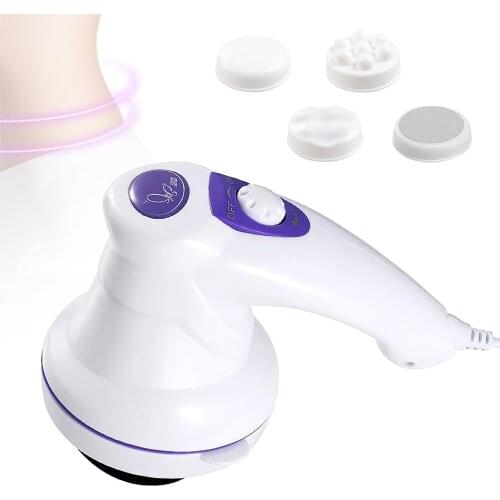 3D Electric Vibrator Body Massager Slimming Neck Kneading Massage Relax Relieve Soreness Massages Roller Anti Cellulite Machine