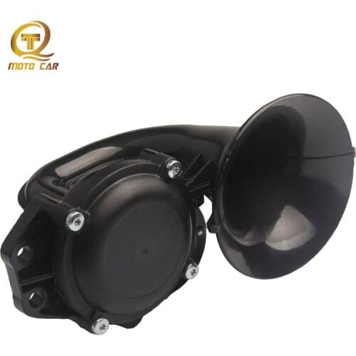 Loud Universal Truck Air Horn Trumpet 120DB 12V/24V Electric Snail Air Horn For Car Bus Engineering Van Train