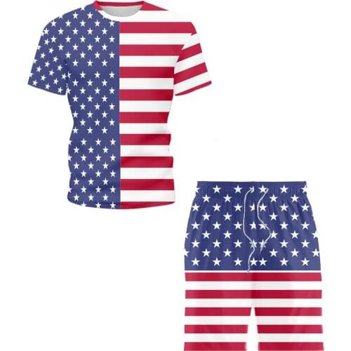 Mens T Shirt and Short Set Male Summer Casual Short Sleeve Tops and Pants Suits New Sports Running Set Streetwear Tops Tshirts