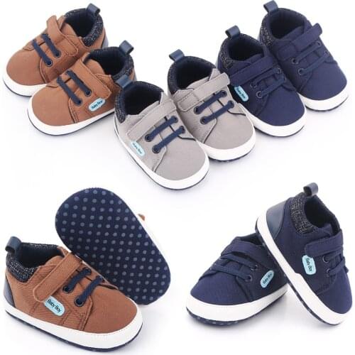 Brand Newborn Baby Shoe Infant Soft Sole Sneakers Doll Shoes for 1 Year Old Boy Footwear Toddler Crib Shoes Drop Shipping Tenis
