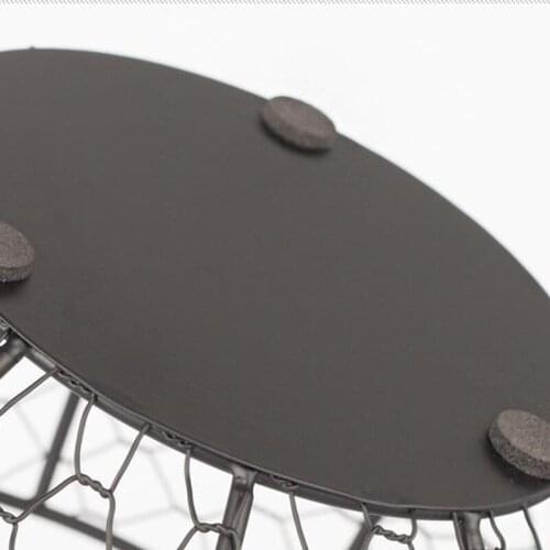 Metal Wire Basket with Ceramic Hens Cover Fruit Basket Egg Holder Decorative Kitchen Storage Baskets for Household Items Home Ac