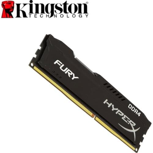 Kingston HyperX FURY DDR4 16GB 8GB 2666MHz 2400MHz 3200MHz Desktop RAM Memory DIMM 288-pin Desktop Internal Memory Multi-channel