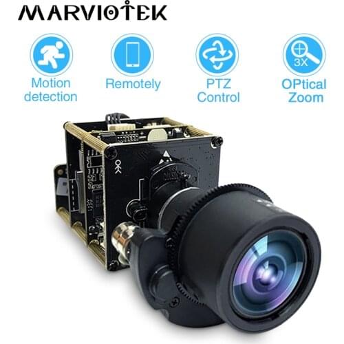 8MP Module Starlight UHD PTZ Network IP Camera Module Board 3XZoom 3-11mm Motorized Lens Sony Onvif IMX274 4K CCTV Camera Module