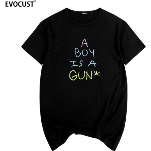 BOY IS A GUN Golf Wang Tyler The Creator T-shirt Cotton Men T shirt New TEE TSHIRT Womens