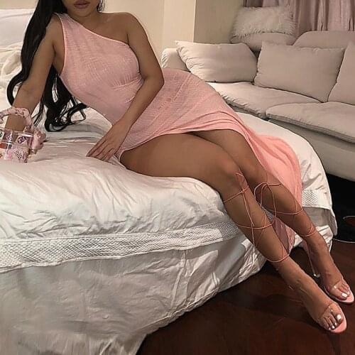 Yandw Summer Dresses With A Slit