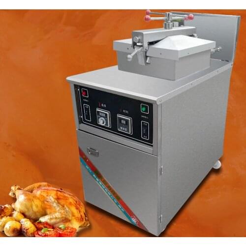 High Pressure Fryer Fried Duck And Chicken Chop Large Capacity Electric Heating Gas Dual Use Commercial Fried Chicken Stove