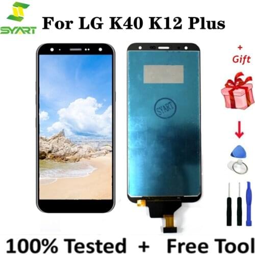 LCD For 5.7" LG K40 / K12+ K12 Plus / X4 2019 X420EM X420BMW X420EMW X420HM X420 X420N LCD Display Touch Screen Digitizer