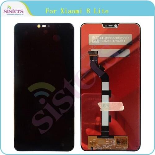 100% Tested 6.26'' Display Replacement For Xiaomi Mi 8 Lite LCD Touch Screen Digitizer Assembly For Xiaomi Mi8 Lite M1808D2TG