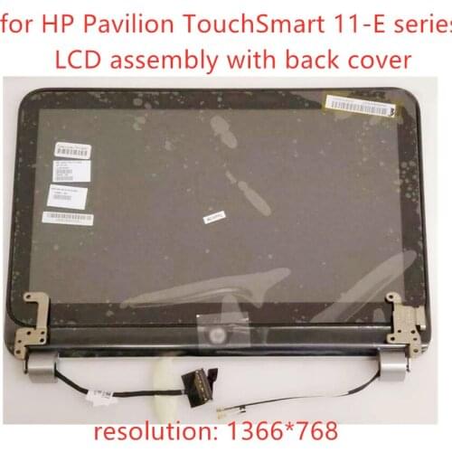 11.6'' For HP Pavilion TouchSmart 11-e Series 11-e100sp 11-e010nr 11-e102 Touch Screen Replacement Full Assembly With Hinges
