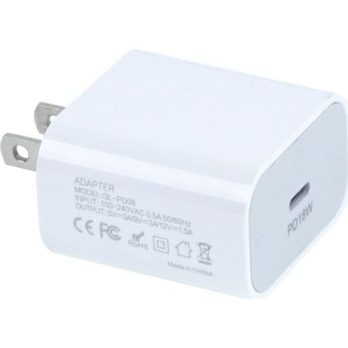 2PCS/LOT US 18W Type-C USB-C Fast Charger Adapter For iPhone 11 Pro 11 Pro Max