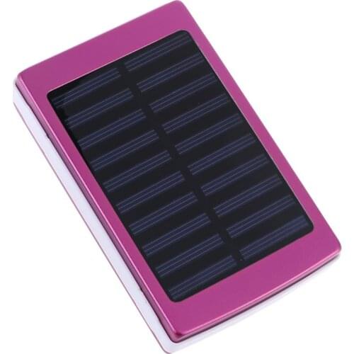 No Battery) 18650 Solar Power Bank Charger DIY Box Poverbank Case Pover Bank QXNF