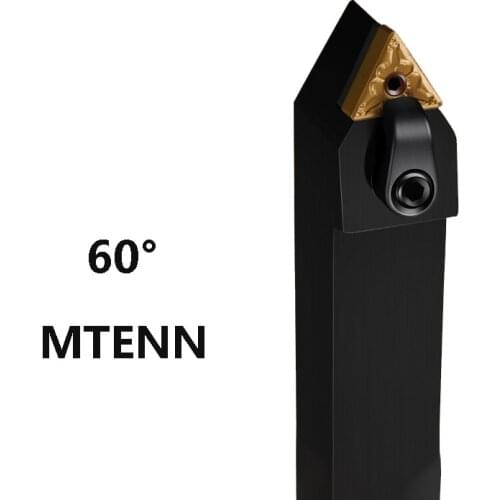 BEYOND 60° MTENN MTENN1616H16 MTENN2020K16 MTENN2525M16 Carbide Inserts Shank Turning Tools Holder CNC Lathe Cutter Bar