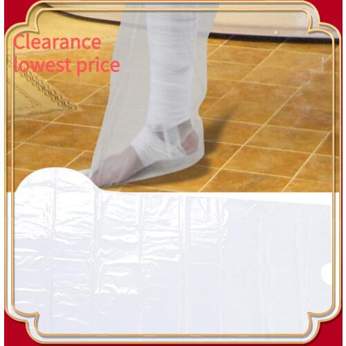 Adult Leg Cast Cover for Shower Swimming Clear Waterproof Foot Wound Bandage Protector Watertight Protection Shank Ankle Wound