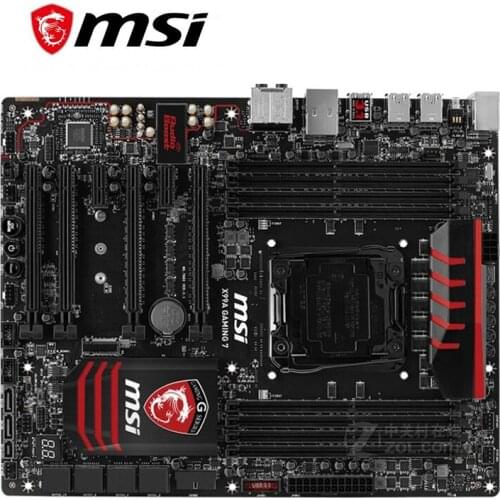 For MSI X99A GAMING 7 Motherboard LGA 2011 V3 DDR4 For Intel X99A X99M Desktop Mainboard SATA III PCI-E X16 Used