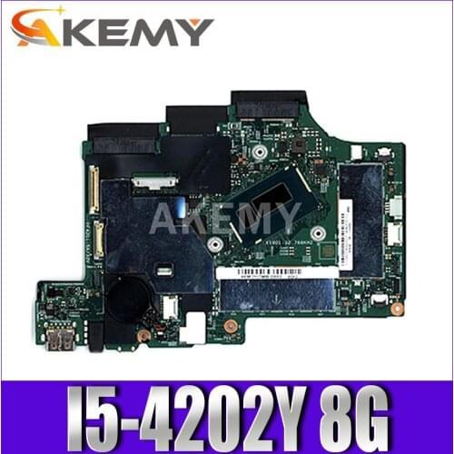 For Lenovo Miix 2 11 MIIX2-11 laptop motherboards two in-oneness flat I5 4202Y 8G onboard memory LTM11 MB 13247-2 100% Test OK