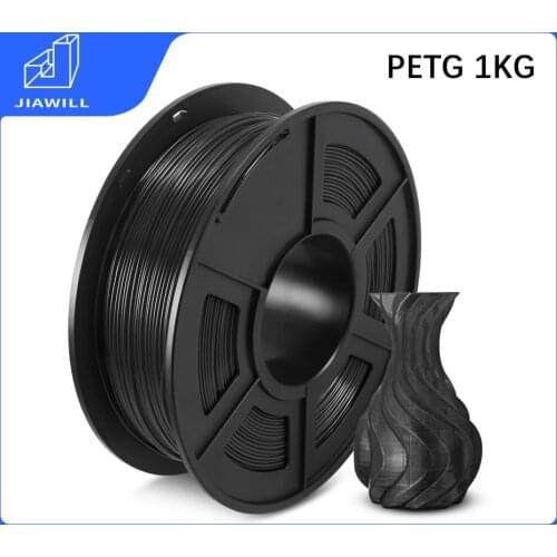 PETG Filament 1kg 1.75mm 3D Printer Filament Excellent Toughness Dimensional Stability For Art Industry Design