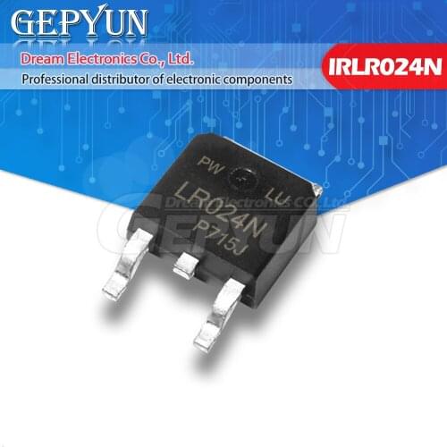 10pcs IRLR024NTRPBF TO252 IRLR024N TO-252 LR024N IRLR024 new and original