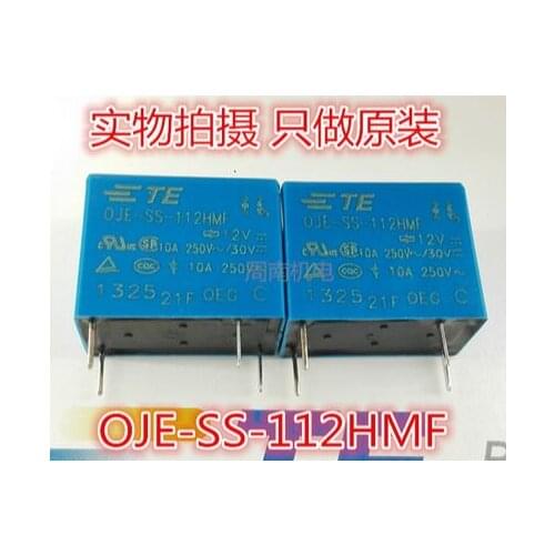 OJE-SS-112HMF 10A 12VDC TE Tyco OEG Relay (1 From A) contact new and original