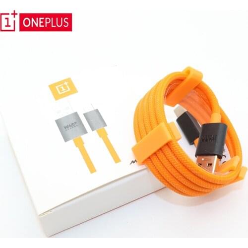 Original oneplus 8 7t 7 pro 6T 6 5t 5 3t cable DASH/WARP Charge 4A 6A Mclaren charging wire for one plus adapter cord 100cm Cabl