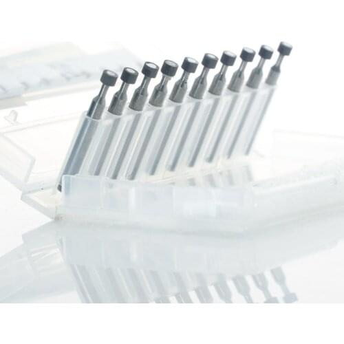 Vitrified CBN mounted point wheel for internal grinding of metal steel