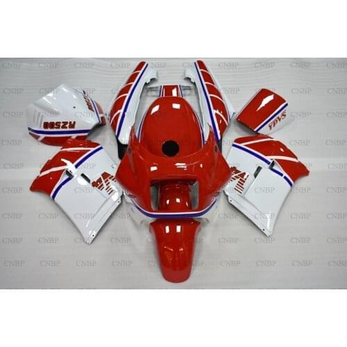RD 500 LC 1985 Fairing Kits RD 500 LC 85 Full Body Kits RD 500 LC 1985 White Red Racing Motorcycle Fairing
