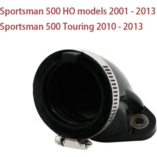 Rubber Intake Manifold Carb Boot Carburetor Adapter For Polaris Sportsman 500 HO 2001 - 2013 2002 2003 2004 2005 2006 2007 2008
