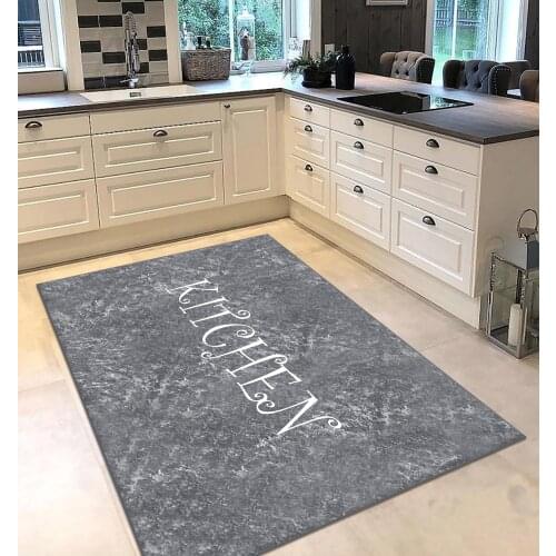 Grey white color food patterned kitchen rug modern carpet rug personalized gift free shipping kitchenware grey runner