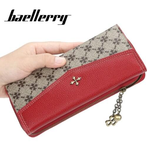 2019 Fashion Long Women Wallets Sequined Top Quality PU Female Wallets Card Holder Female Purse Zipper Brand Wallet For Girl