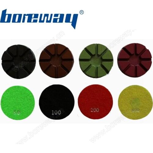 3 Inch 80mm Diamond Floor Abrasive Polishing Pad for Concrete