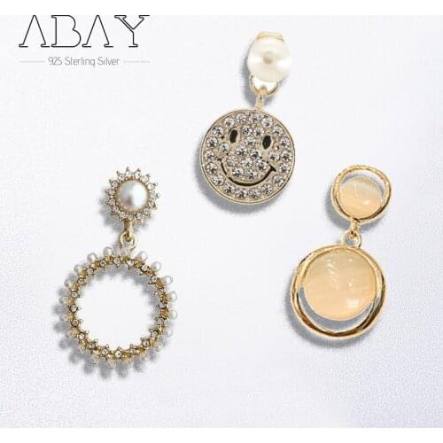 925 Sterling Silver Pin All Kinds of Cats Eye,Intellectuality Temperament, Retro Earrings New Year Gift In 2021