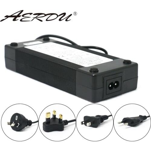 AERDU 10S 42V 3A 36V Lithium-ion battery pack charger 5.5*2.1mm Universal AC DC Power Supply Adapter EU/US/AU/UK Plug