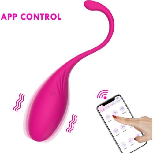 Wireless APP Control Vibrating Egg Bluetooth Dildo Vibrator For Women Wearable Panties Vibrator G Spot Vaginal Ball Sex Toys