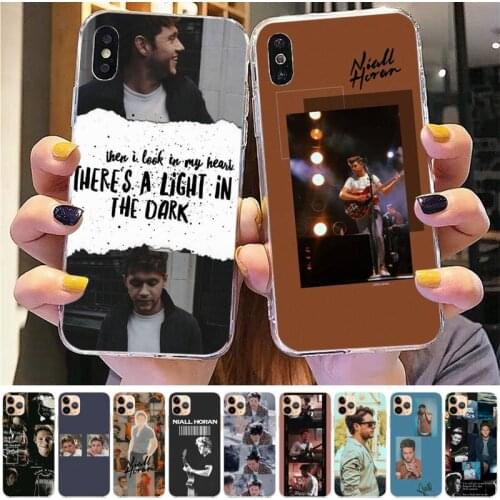 Yinuoda Niall Horan Phone Case for iPhone 8 7 6 6S Plus X 5S SE 2020 XR 11 12 pro XS MAX