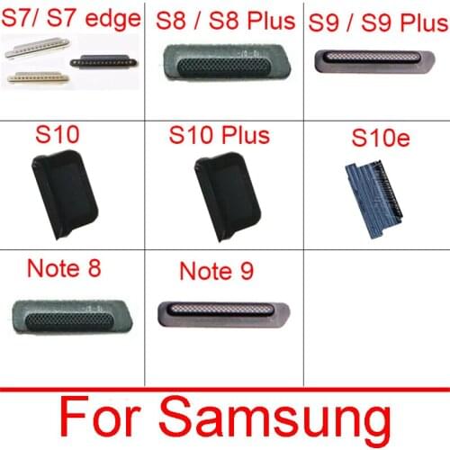 Earpiece Speaker Mesh For Samsung S7 edge S8 S9 S10 Plus S10E Note 8 9 G935 G930 G950 G955 G960 G965 G973 G975 G970 N950 N960