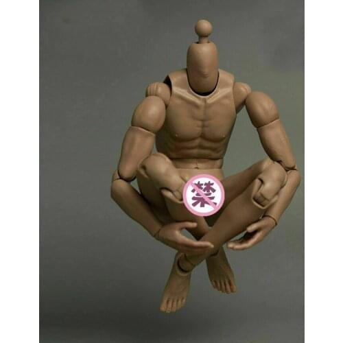 1/6 Male Soldier Action Figure Durable Flexible Body Model Toy 12" Male Body