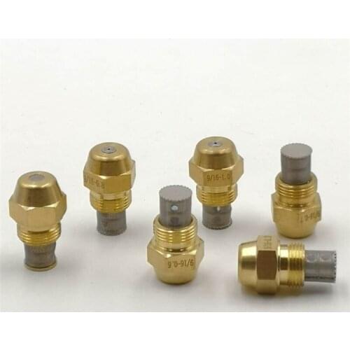 Oil burner nozzle,water mist spray nozzle,gas fuel burner,9/16"burn spray jet,brass burner oil spray nozzle,danfoss oil nozzle