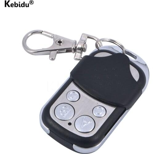 Kebidu 433MHZ Cloning Duplicator Key Fob A Distance Remote Control Clone Fixed Learning Code For Gate Garage Door