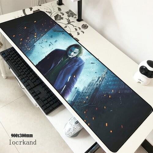 Joker pad mouse computer wrist rest gamer mouse pad 900x300x2mm padmouse New arrival mousepad ergonomic gadget office desk mats