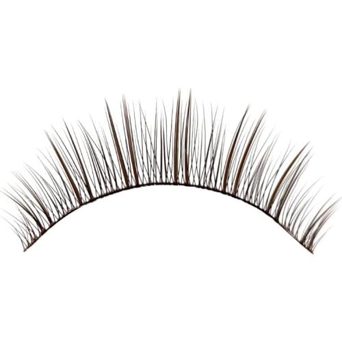 Hot Selling 3D False Eyelashes Black and Brown Cross, European and American Exquisite False Eyelashes Are Easy To Wear