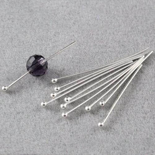 Copper Ball Head Pins wholesale DIY tool DIY making stud earrings Handmad