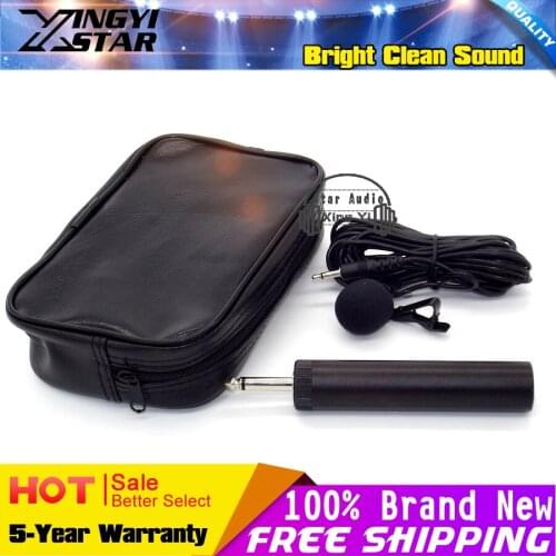 Wired Guitar Condenser Lavalier Microphone Tie Clip-On Lapel Mic For DSLR Camera Canon Nikon Sony Camcorder Audio Video Recorder