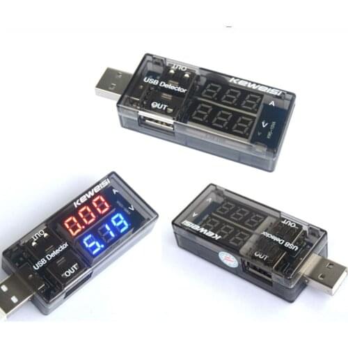 USB 1Pc DC Battery Tester Multi Style Voltmeter Power Bank Current Voltage Doctor Charger Capacity Tester Meter Ammeter #273588