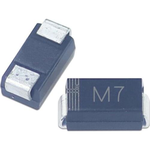 1N4007 M7 SMA Rectifier diode 100pcs/lot