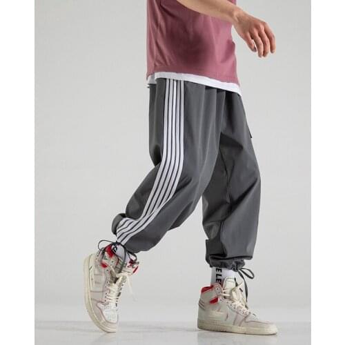 2020 ANKLE-LENGTH Streetwear Spring Autumn Hip Hop Harem Pants Mens Casual Korean Oversize 5XL 6XL Pocket Joggers Trousers