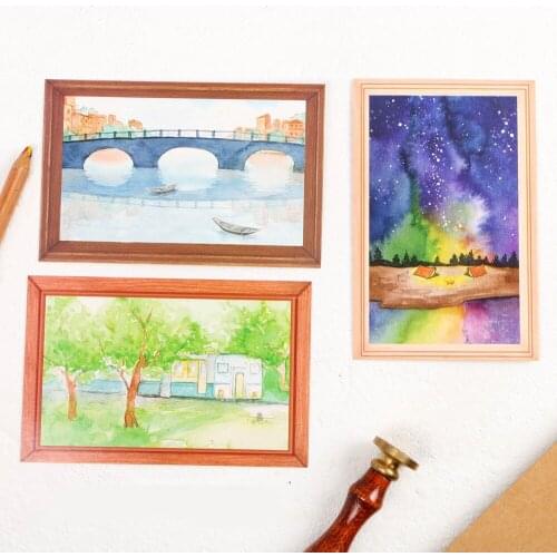 30pcs I print my dreamhand write poetry style card multi-use Scrapbooking party invitation DIY gift card message card postcard