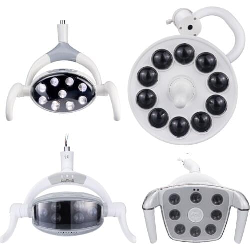 5/6/8/9/10LED Dental Oral Operation Lamp Induction Sensor Light LED for Dental Unit Chair Equipment Teeth Whitening Good Quality