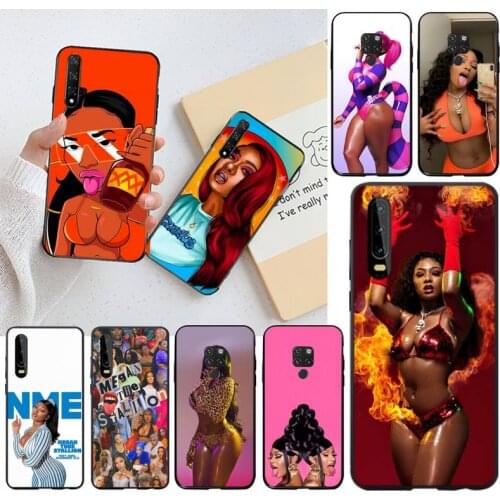 Megan thee stallion Rapper Phone Case for Huawei P40 P30 P20 lite Pro Mate 30 20 Pro P Smart 2020 prime